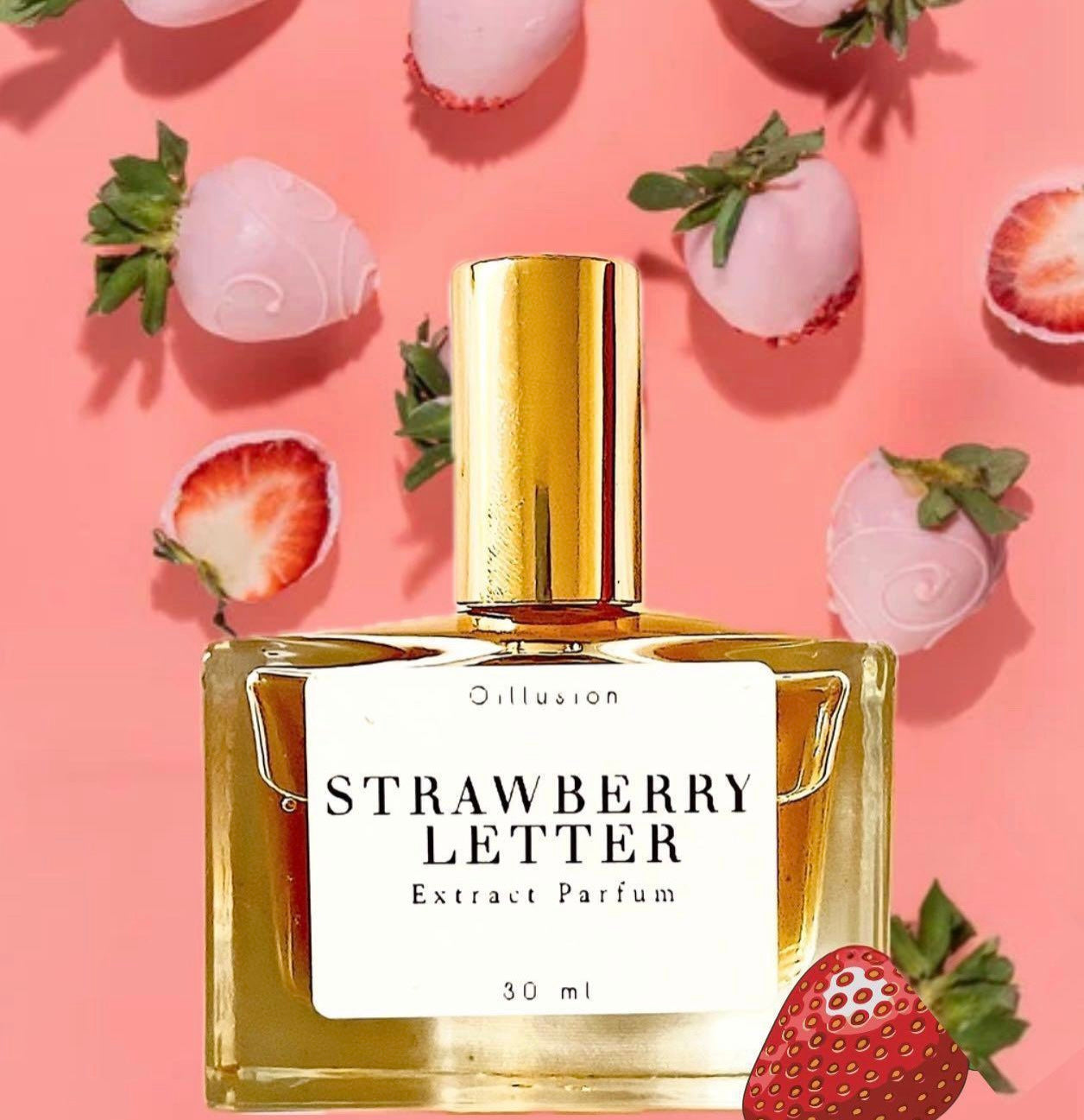 Strawberry Letter -“ Inspired by Boujee Marshmallow” (W)